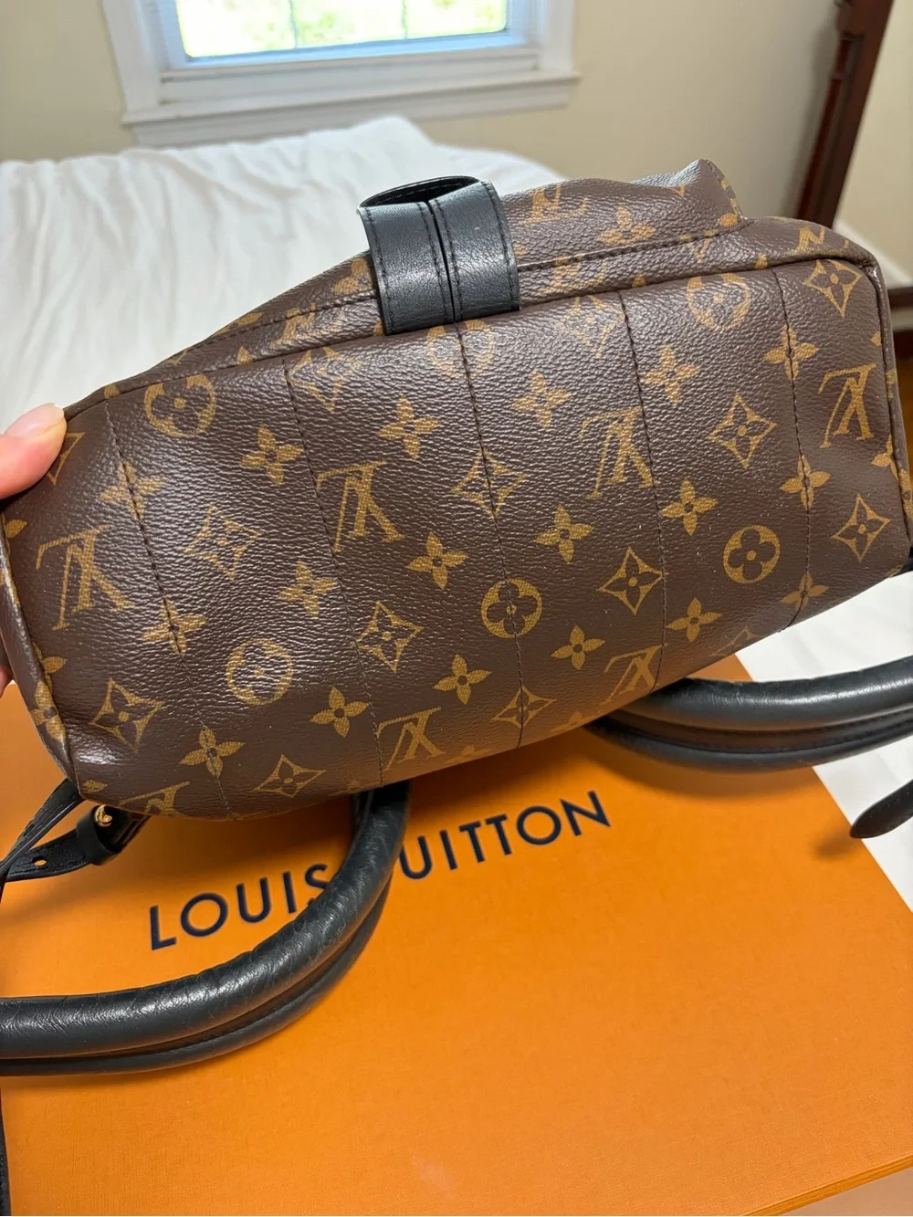 Louis Vuitton Brown Monogram Canvas Backpack